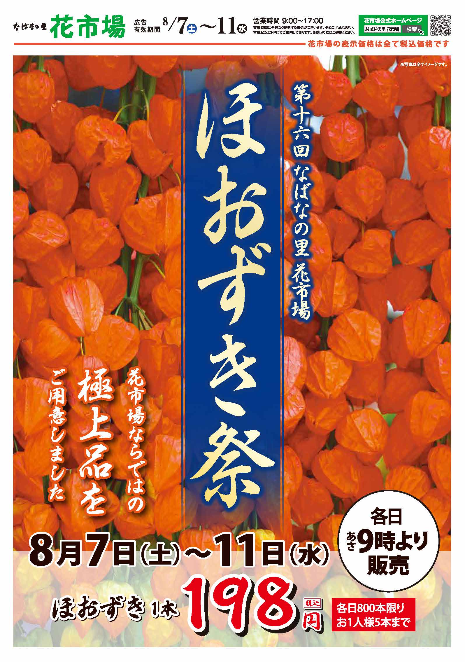 折り込みちらし なばなの里 花市場 なばなの里 折り込みちらし なばなの里 花市場 なばなの里