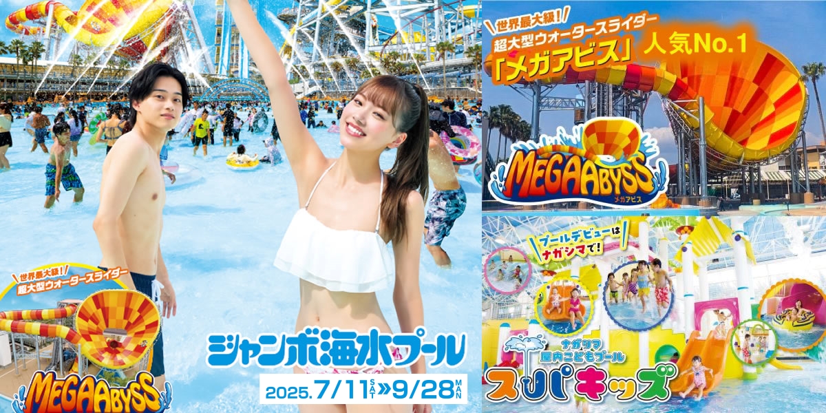 長島スパーランド ジャンボ海水プール 入場券 【公式通販】