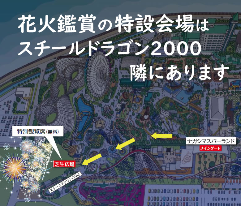 令和4年 長島温泉 花火大競演 ナガシマスパーランド