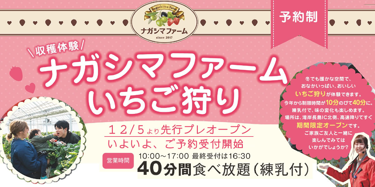 いちご狩り名古屋から30分